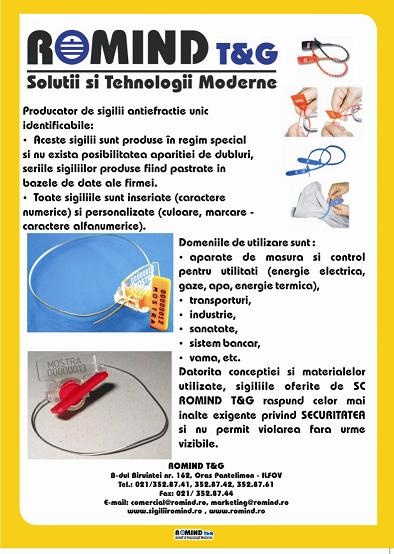SIGILII ANTIEFRACTIE UNIC IDENTIFICABILE
